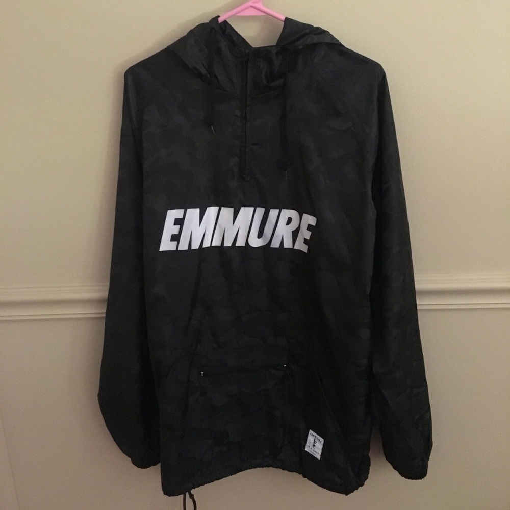 COPY - Emmure camo windbreaker.